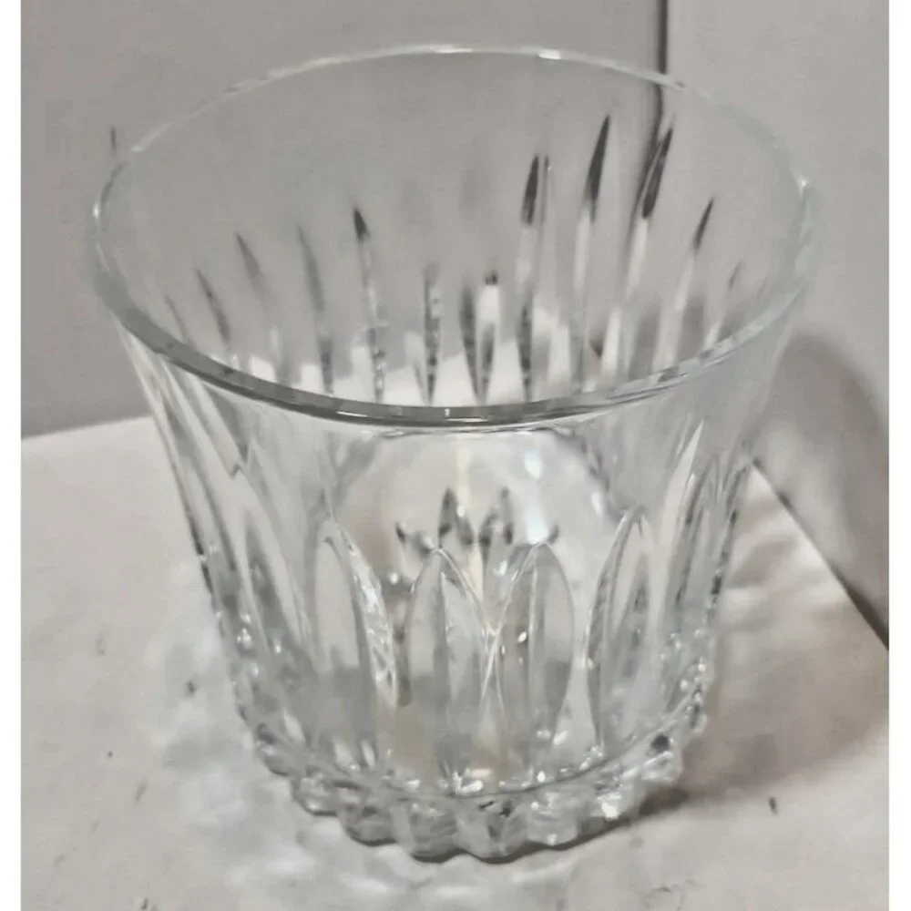 Vintage France Cristal D' Arques Clear Heavy Crystal Ice/Champagne Bucket